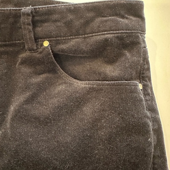 Black corduroy pants - Picture 2 of 4